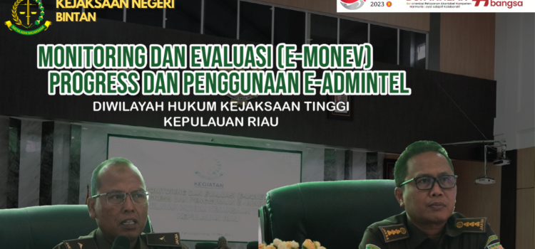 Monitoring dan Evaluasi (E-Monev) Progress Dan Pengunaan E-Admintel