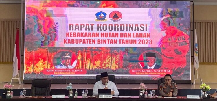 Rapat Koordinasi Karhutla Tahun 2023