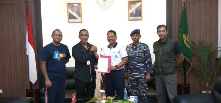 Kunjungan Kerja Lanal Bintan di Kantor Kejaksaan Negeri Bintan