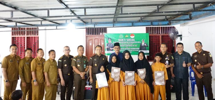 Kegiatan Baksos dalam Memperingati Hari Bhakti Adhyaksa yang ke-63 dan HUT IAD ke XXIII Tahun 2023