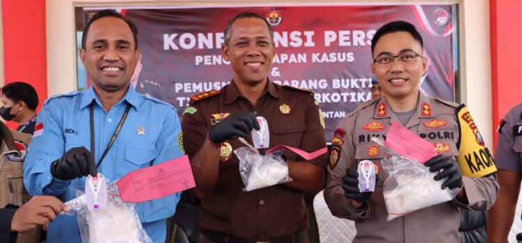 Pemusnahan Barang Bukti di Polres Bintan