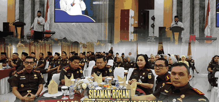 Siraman rohani pada pelantikan dan serah terima jabatan Eselon III pada Kejaksaan Tinggi Kepulauan Riau