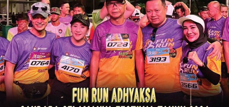 FUN RUN ADHYAKSA TAHUN 2024